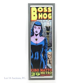 Frank Kozik Boss Hog Print Signed and Numbered