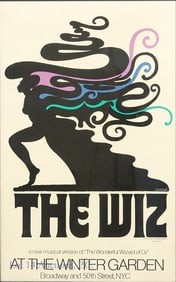The Wiz Original 1974 Poster Framed