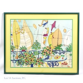Susan Pear Meisel Signed Lithograph