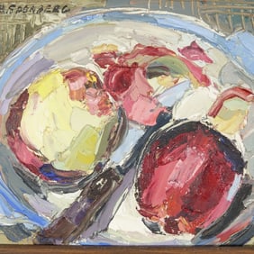 Lars Birger Sponberg Textured Oil Painting