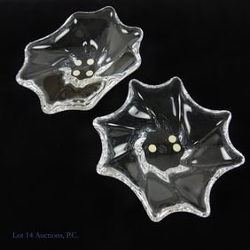 Baccarat Crystal Ashtray & Candy Dish (2)