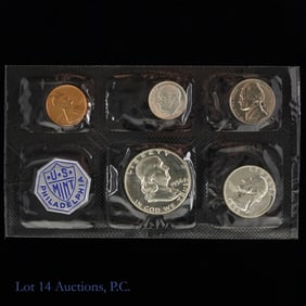 1956 USA Silver Proof 5-Coin Set
