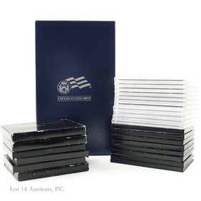 1968 - 1989 USA 40%-Silver/Clad Proof Sets OGP, 25