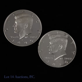 USA 90%-Silver GEM Cameo Proof Kennedy 50c (2)