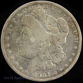 1901-S USA Silver Morgan Dollar (G)