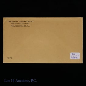 1961 (P) USA 5-Coin Silver Proof Set IN SEALED OGP