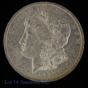 1882-O USA 90%-Silver Morgan Dollar