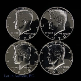 USA 40%-Silver GEM Proof Kennedy 50c (4)
