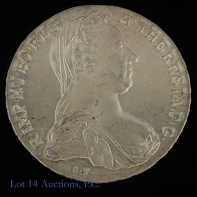 "1780" Austria Silver Maria Theresa Thaler GEM BU