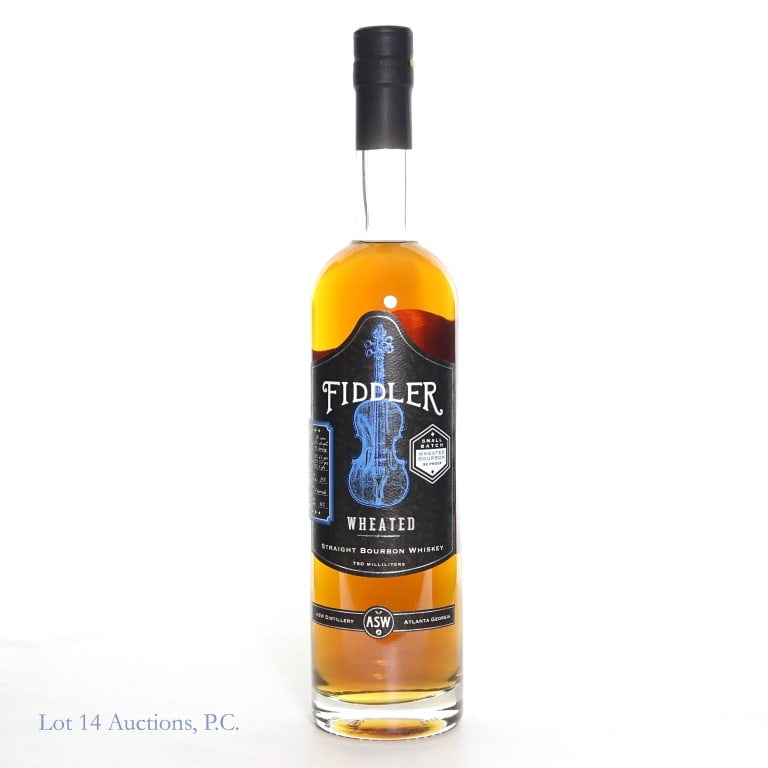 ASW Fiddler Wheated Bourbon Whiskey: ASW Fiddler Wheated Bourbon Whiskey. 92 Proof, 750ml.
