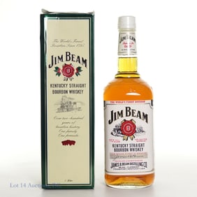 1990s Jim Beam Bourbon (1 Liter)
