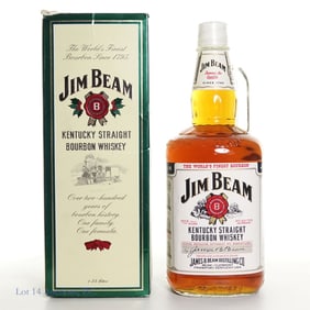 1990s Jim Beam Bourbon Handle Jug (1.75L)
