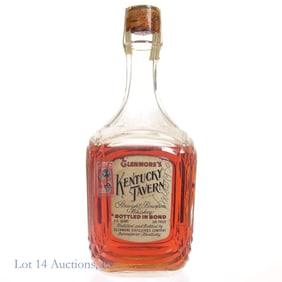 1950 Kentucky Tavern Bonded Bourbon BROKEN CORK *