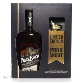 WhistlePig 6 Year Old PiggyBack Rye Box Set