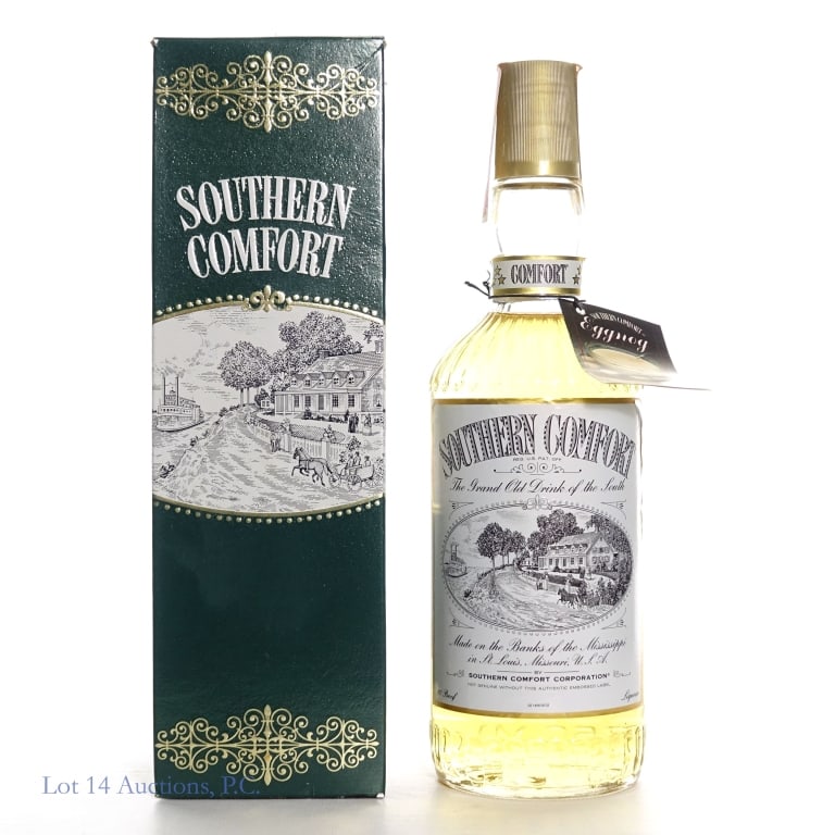 Southern Comfort Liqueur (750ml): Southern Comfort Liqueur, 80 Proof, 750ml. In original box.