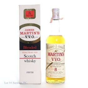 1960s/1970s Martin's 8 Year VVO Blended Scotch
