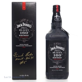 Jack Daniel's 160th Birthday Tenn. Whiskey (2010)