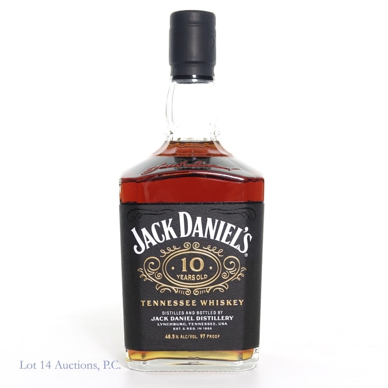 Jack Daniel's 10 Year Tennessee Whiskey: Jack Daniel's 10 Year Tennessee Whiskey, 97 Proof, 750 ml. Limited release.
