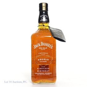 Jack Daniel's Angelo Lucchesi, Bobo Signed Bday