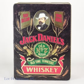 Jack Daniel's Poker Set, JD Tin