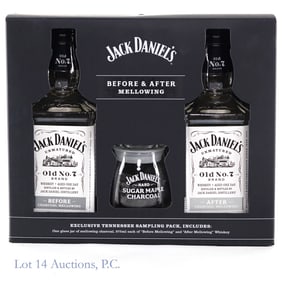 Jack Daniel's Before & After Mellowing Whiskey Set
