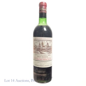 Chateau Cos d'Estournel,1966 Saint Estephe