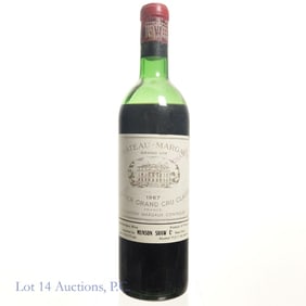 Chateau Margaux 1967 Margaux, 1er Cru Classe