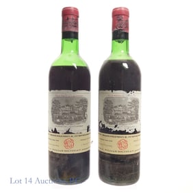 Chateau Lafite Rothschild, Pauillac, 1967 (2)