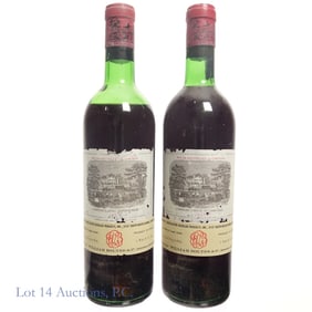 Chateau Lafite Rothschild, Pauillac, 1967 (2)