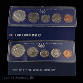 1966 (S) USA Silver Special Mint Sets in OGP (2)