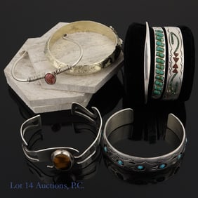 Sterling Silver Bracelets (7)