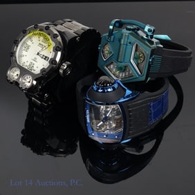 Three Unique Invicta Watches