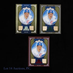 2005 Donruss Ron Santo Dual Bat Parallels Cards, 3