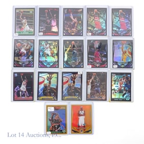 Topps Chrome Bsktbll Gold & Black Refractor Cards
