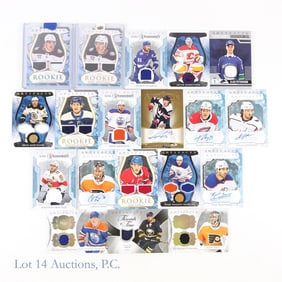 2023-24 Upper Deck Artifacts Hockey Cards (19), Jersey & Auto Cards