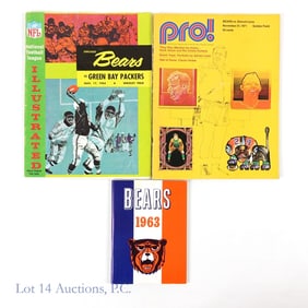 1963 Chicago Bears Championship Ticket Stubs +