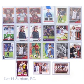 21 Women's Soccer Cards With Prizms