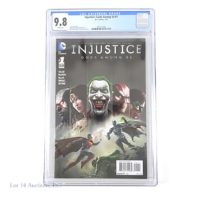 Injustice God's Among Us #1, CGC 9.8, DC