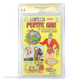 Plastic Man 80 pg. Giant #1, Signed, CGC 9.8, DC