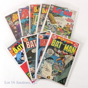 Silver & Bronze Age Batman Comics DC (8)