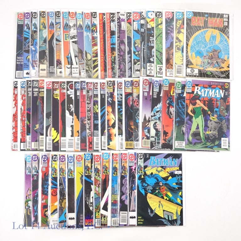 Batman Comics #358 - 554*, Key Issues, DC (+55): Batman Comic books Ranging #358 - 554*, Key Issues, DC (+55). Collection of over 55 Batman comic books ranging from #358-554 including many key issues. Some Key Issues included: #358 - First cover of 