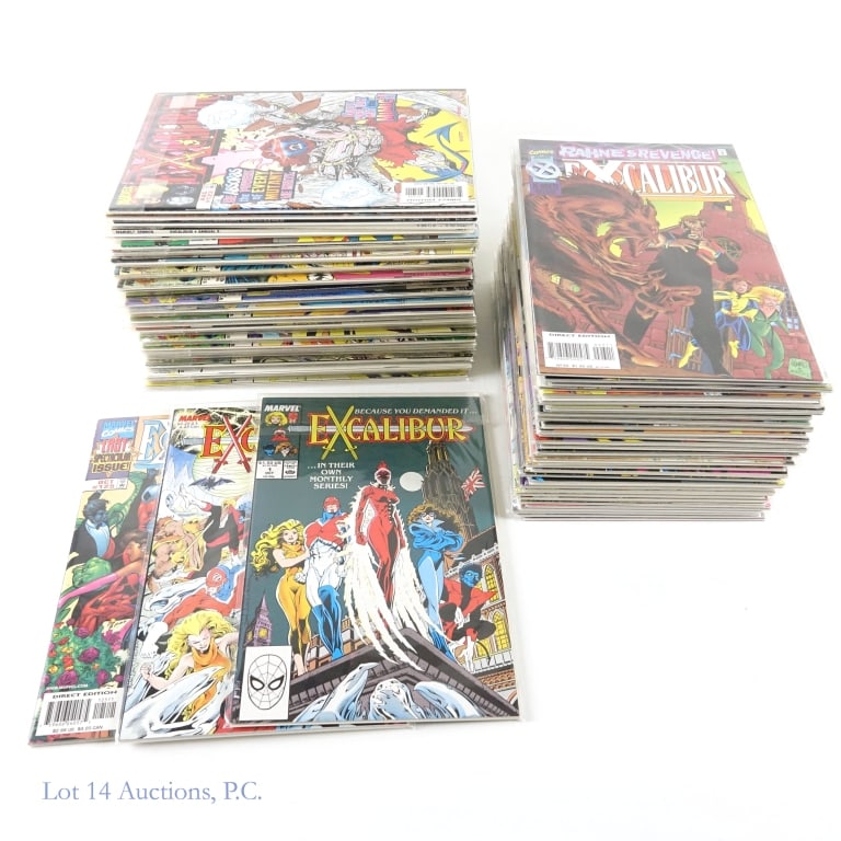 Excalibur Complete Run #-1 to 125, MARVEL (+125): Excalibur Comics Complete Run #-1 to 125, MARVEL (+125). Complete run of Excalibur #-1 to 125 including annuals and graphic novel. Some Key Issues included: Excalibur Special Edition #1, First Print -