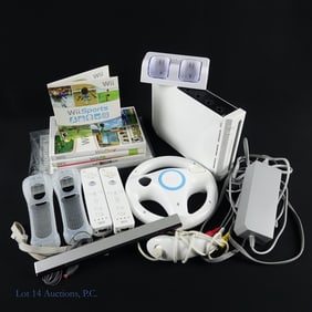 Nintendo Wii Console & Games (4)