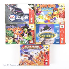 Nintendo 64 Games in Original Boxes (5)