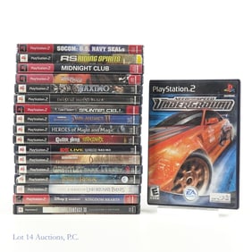 Sony PlayStation 2 PS2 Games (18)