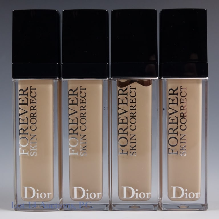 Dior Forever Skin Correct Concealer Shade 0N (4): Four 11ml tubes of Dior Forever Skin Correct Concealer in the shade 0N. These are brand new and unopened tester containers.