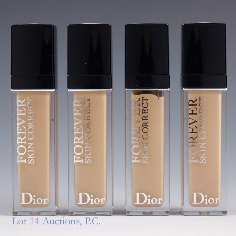 Dior Forever Skin Correct Concealer Shade 2N (4): Four 11ml tubes of Dior Forever Skin Correct Concealer in the shade 2N. These are brand new and unopened tester containers.