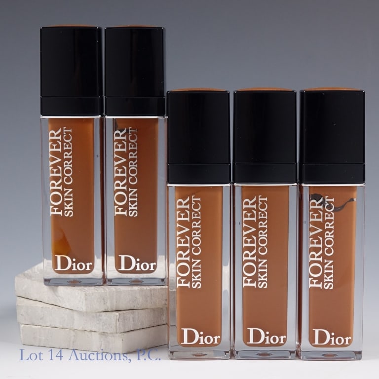 Dior Forever Skin Correct Concealer Shade 6N (5): Five 11ml tubes of Dior Forever Skin Correct Concealer in the shade 6N. These are brand new and unopened tester containers.