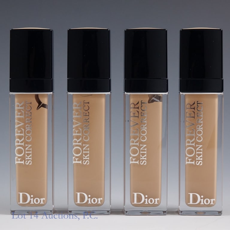 Dior Forever Skin Correct Concealer Shade 2.5N (4): Four 11ml tubes of Dior Forever Skin Correct Concealer in the shade 2.5N. These are brand new and unopened tester containers.