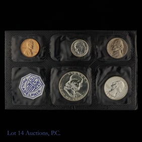 1956 USA Silver Proof 5-Coin Set in OGP